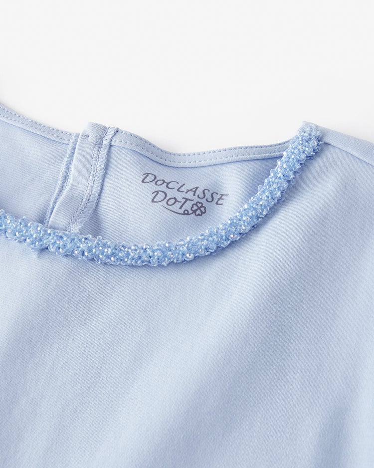 ビジュークルーネック・ドゥクラッセTシャツ 詳細画像 ペールブルー 4