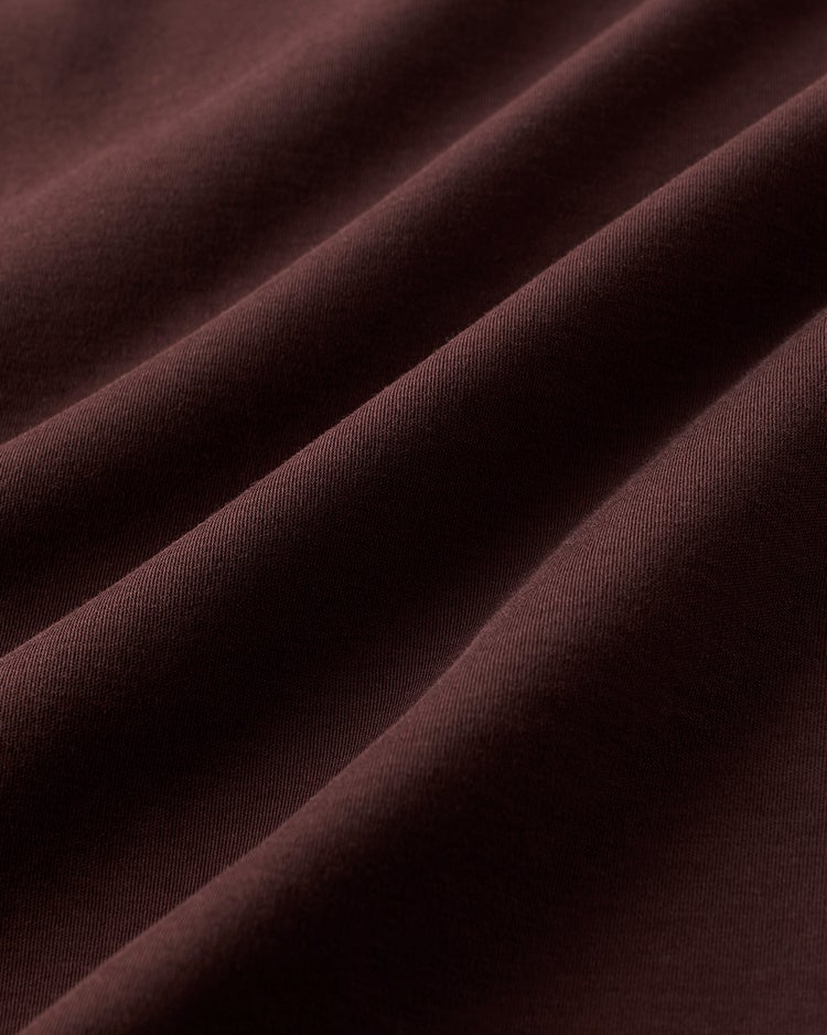 ジュエルネックN／7分袖・ドゥクラッセTシャツ 詳細画像 ダークブラウン 2