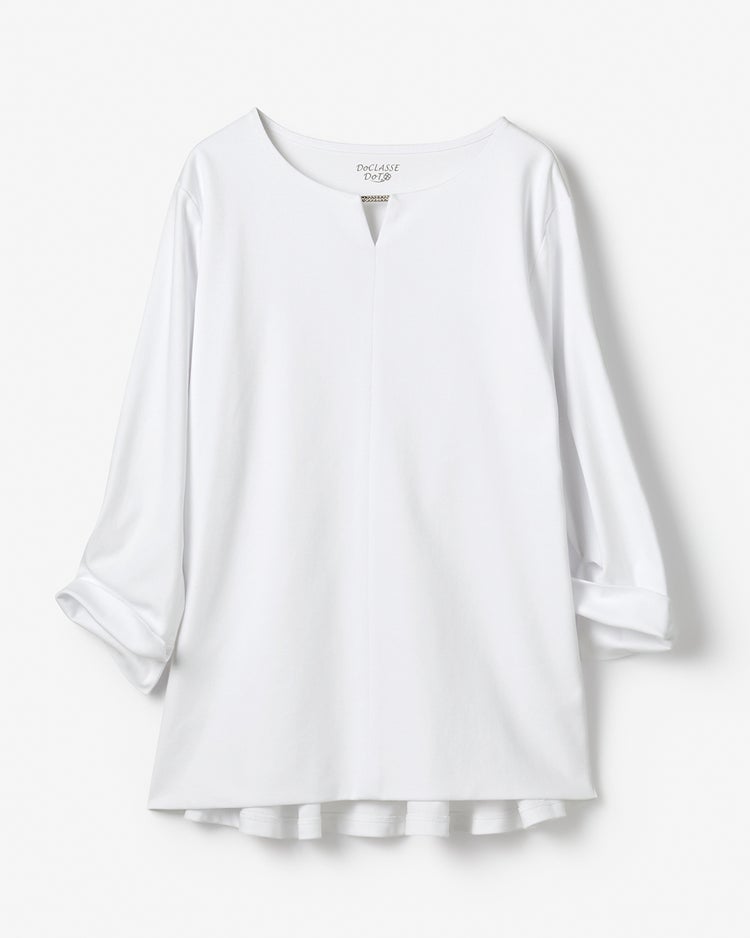 ストーンキーネック・ドゥクラッセTシャツ 詳細画像 ホワイト 6