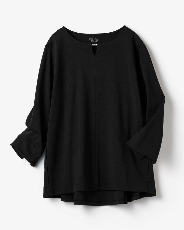 ストーンキーネック・ドゥクラッセTシャツ 詳細画像 ブラック 5