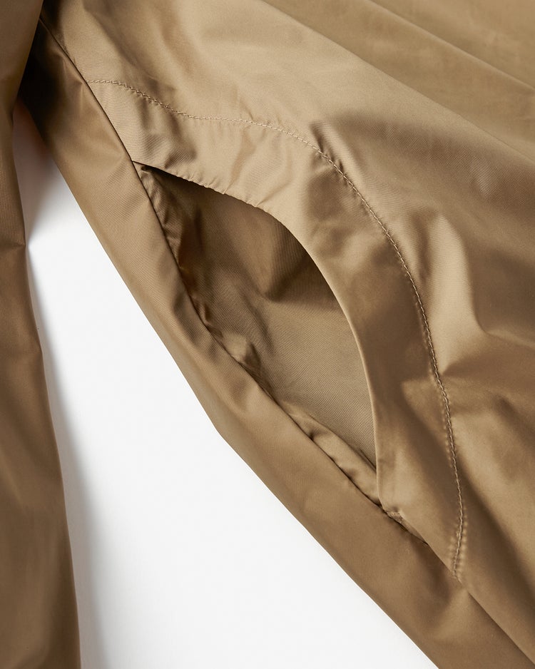 スタンドフリル・タフタフーディブルゾン 詳細画像 ダークベージュ 7