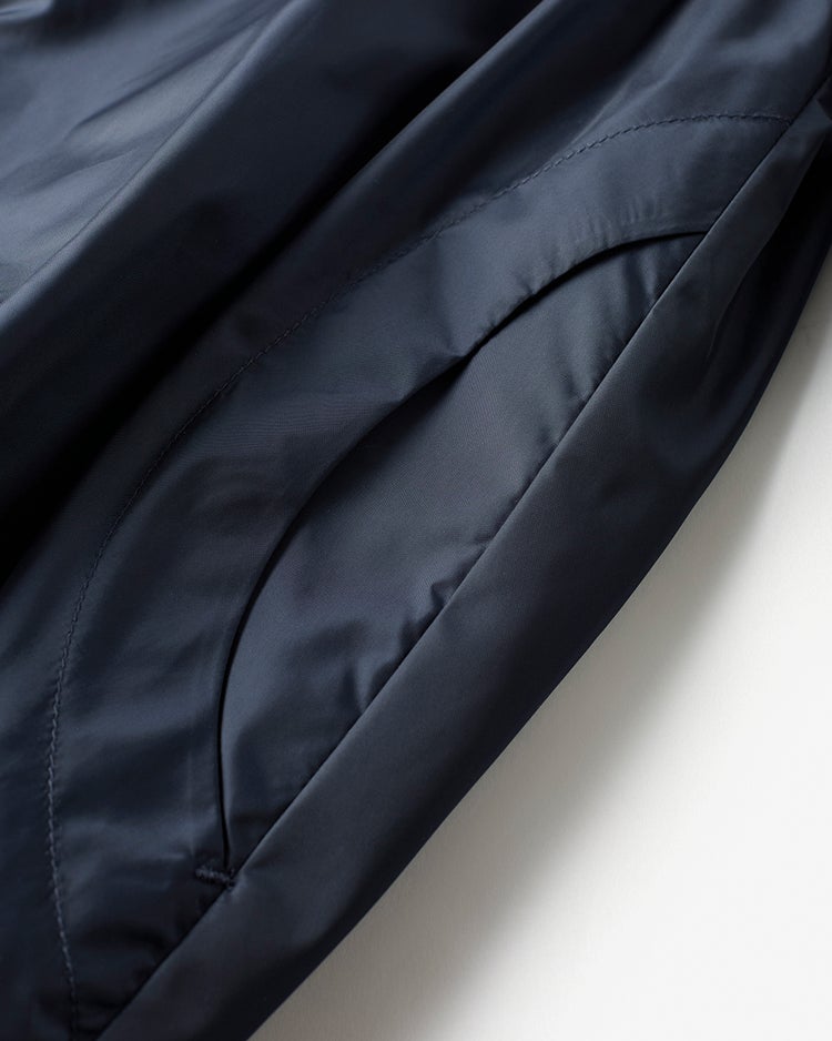 スタンドフリル・タフタフーディブルゾン 詳細画像 ミッドナイトブルー 7