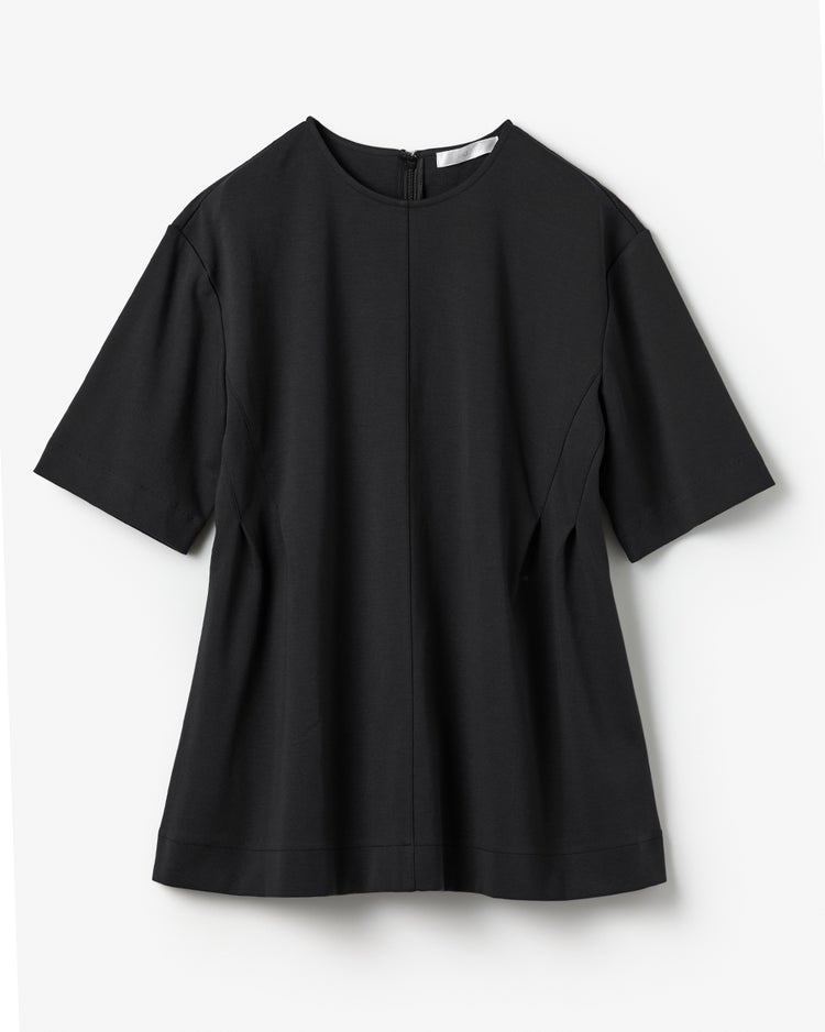 コットンポンチ・構築フォルムトップス 詳細画像 ブラック 2