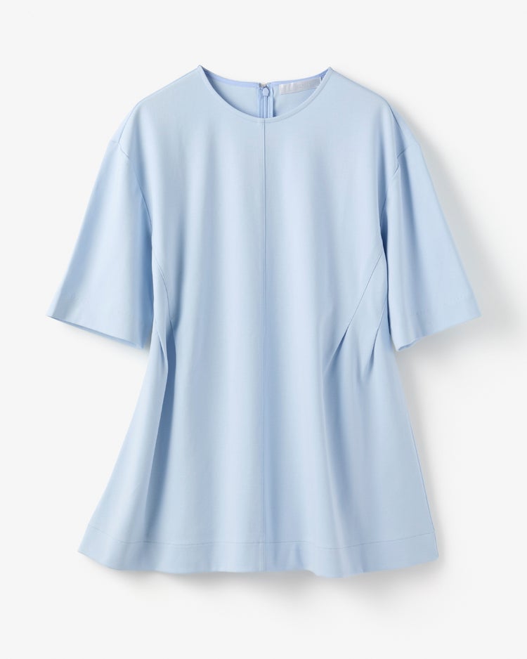 コットンポンチ・構築フォルムトップス 詳細画像 ペールブルー 2