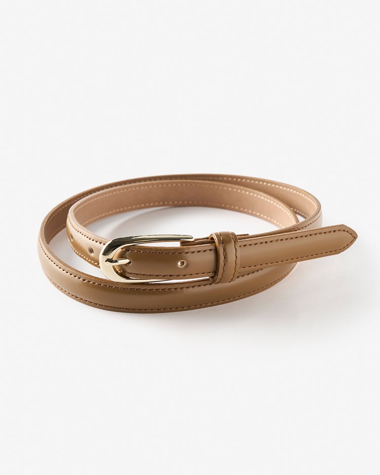 本革・ナローベルト 詳細画像 キャメル 1