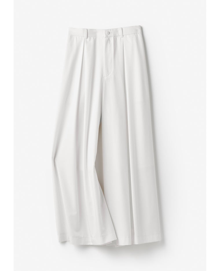 ドライタッチツイル・タックバギーパンツ 詳細画像 ホワイト 2