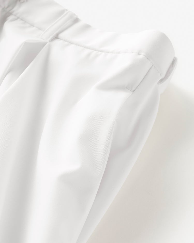 ドライタッチツイル・タックバギーパンツ 詳細画像 ホワイト 3