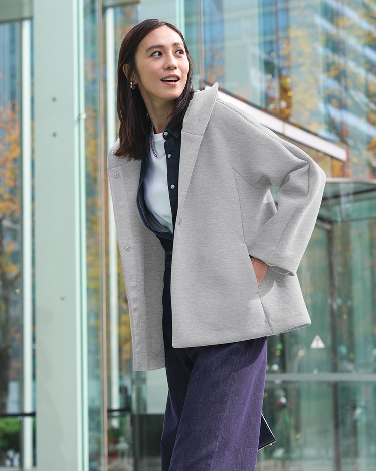 エアーフォルム・フードジャケット 詳細画像 グレー 1