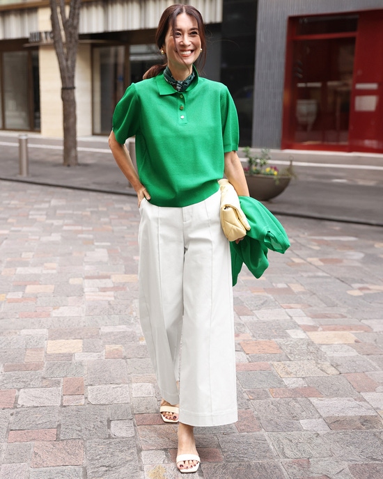 スパークリングニット・ポロシャツ