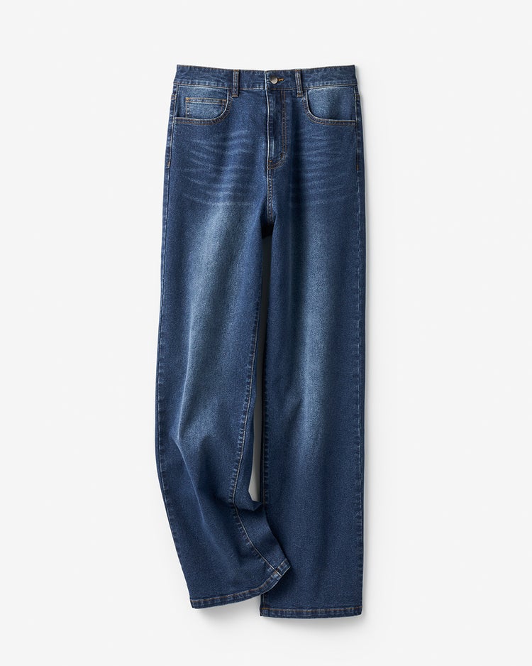 フォルムデニム・ストレート／72cm 詳細画像 インディゴ 2
