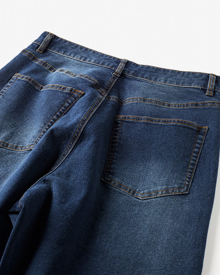 フォルムデニム・ストレート／72cm 詳細画像 インディゴ 5