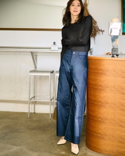 フォルムデニム・セミワイド/72cm