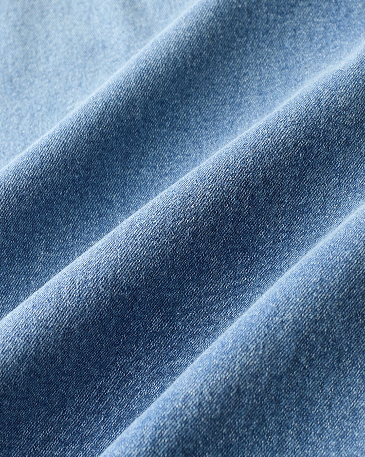 フォルムデニム・セミワイド／72cm 詳細画像 ライトインディゴ 3