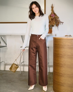 フォルムデニム・セミワイド／72cm