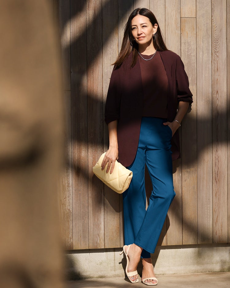 ドライタッチ・切替ストレート／63cm 詳細画像 ディープマリン 1