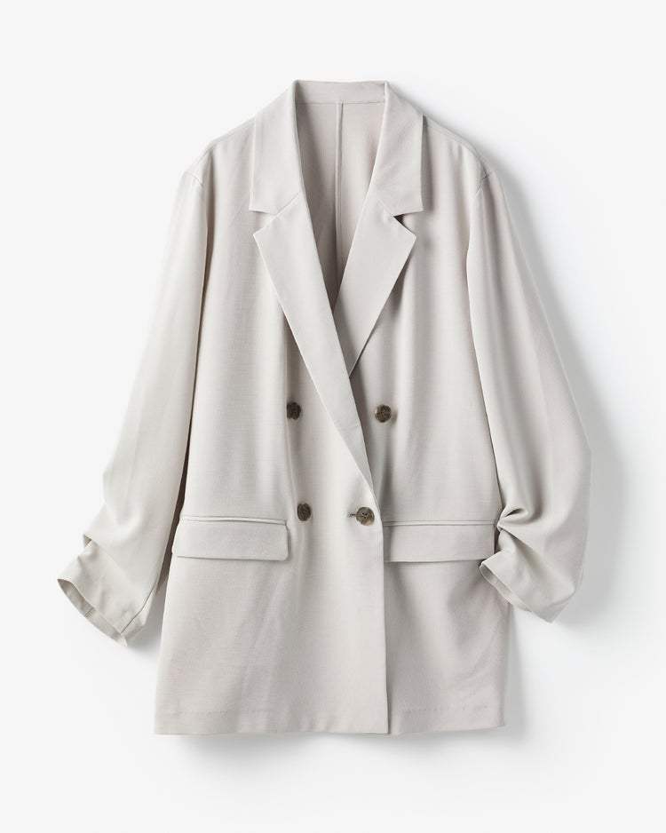 SARARIAir・ダブルジャケット 詳細画像 ライトグレー 2