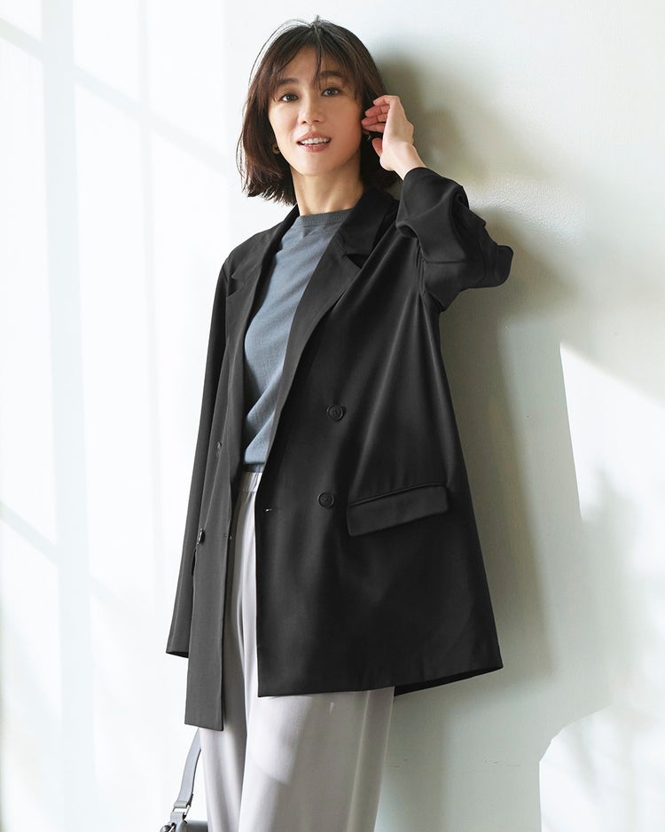 SARARIAir・ダブルジャケット 詳細画像 ブラック 2