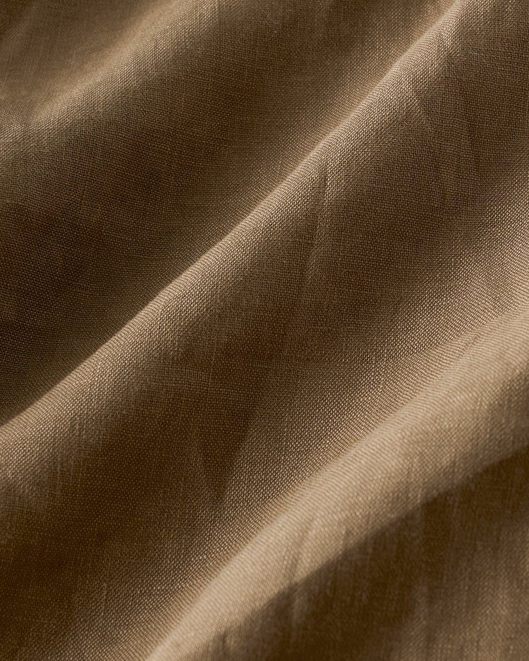 フレンチリネン・ハーフ袖ジャケット 詳細画像 モカ 4