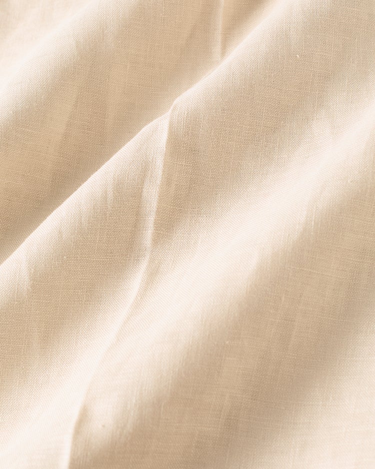フレンチリネン・タックワイドパンツ 詳細画像 ライトベージュ 3