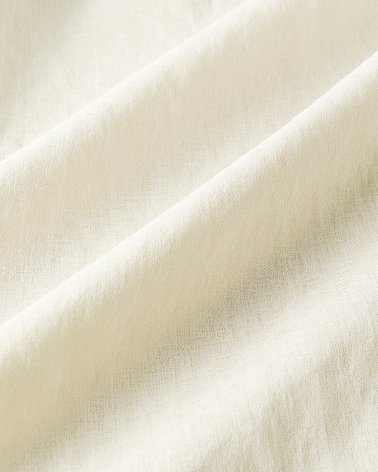 シアーエンボス・ギャザーブラウス 詳細画像 オフホワイト 3
