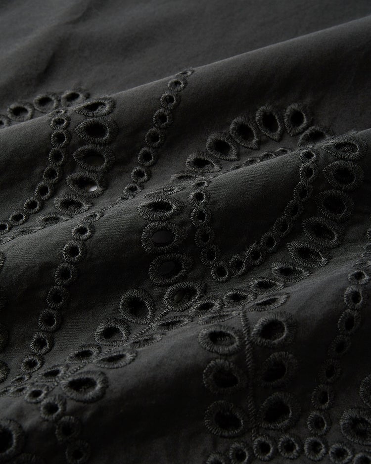 カットワークレース・スカラッププルオーバー 詳細画像 ブラック 3