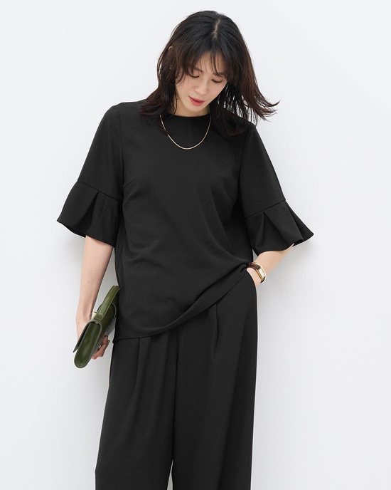 SARARI Air・ベルスリーブブラウス