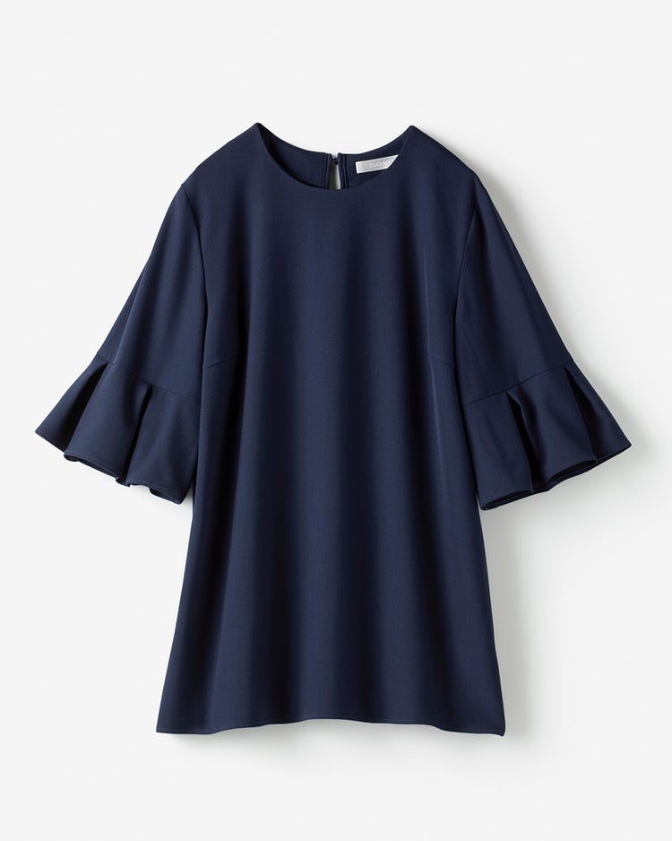 SARARI Air・ベルスリーブブラウス 詳細画像 ネイビー 5