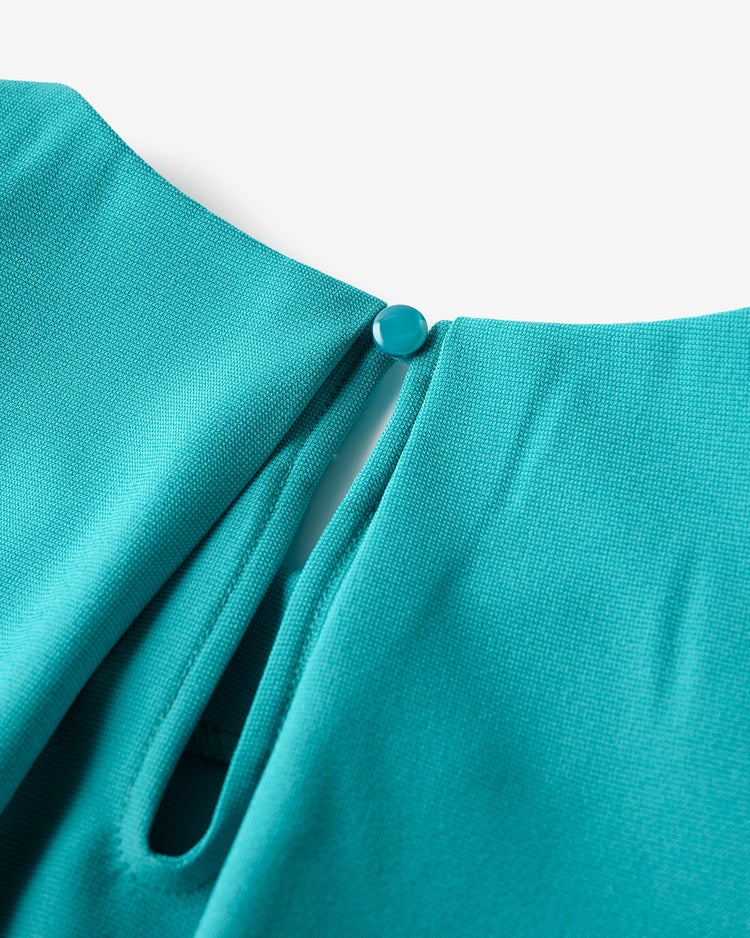 SARARIAir・ベルスリーブブラウス 詳細画像 アクア 3