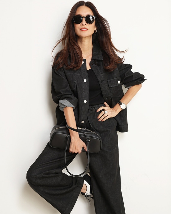 リアクティブデニム・ストレッチジャケット