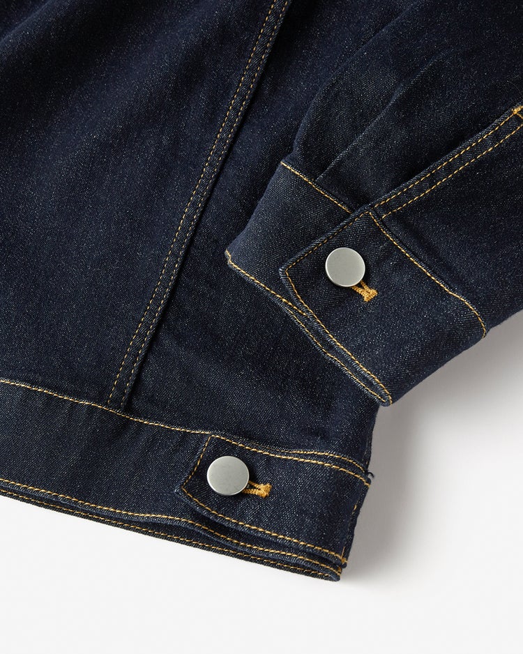 リアクティブデニム・ストレッチジャケット 詳細画像 インディゴ 5