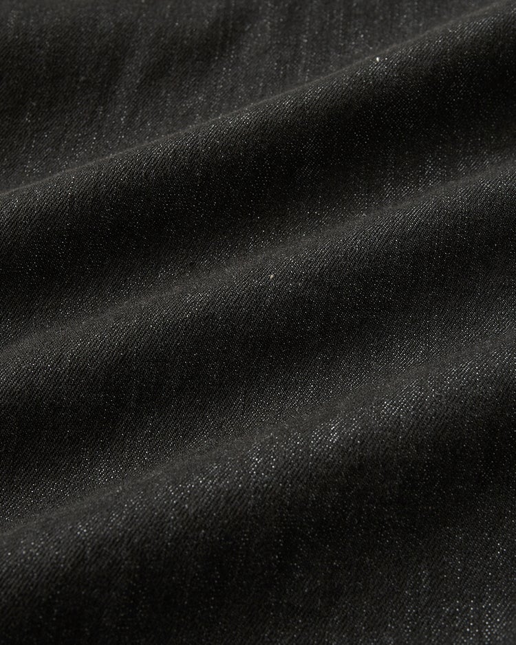 リアクティブデニム・イージーワイドパンツ 詳細画像 ブラック 3