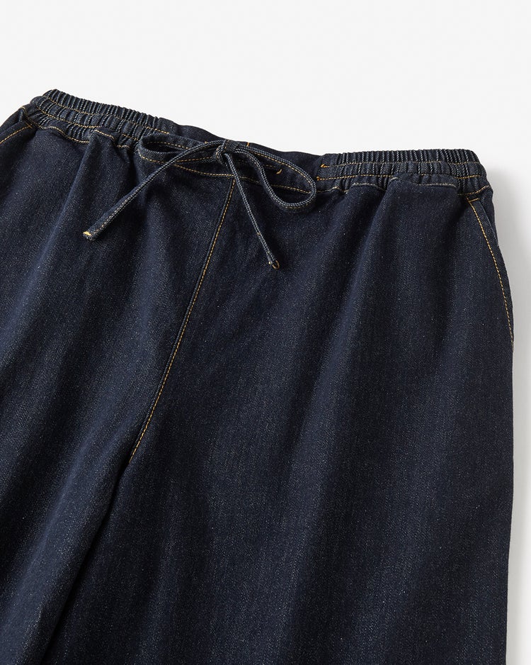 リアクティブデニム・イージーワイドパンツ 詳細画像 インディゴ 3