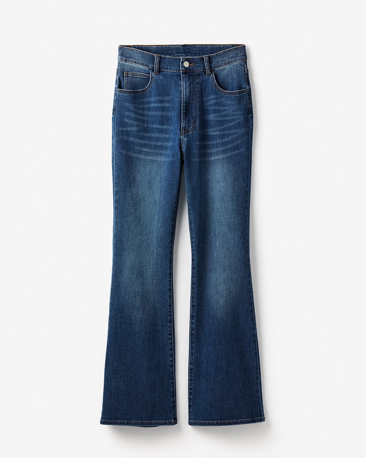 エアフレックスデニム・フレア 詳細画像 インディゴ 2