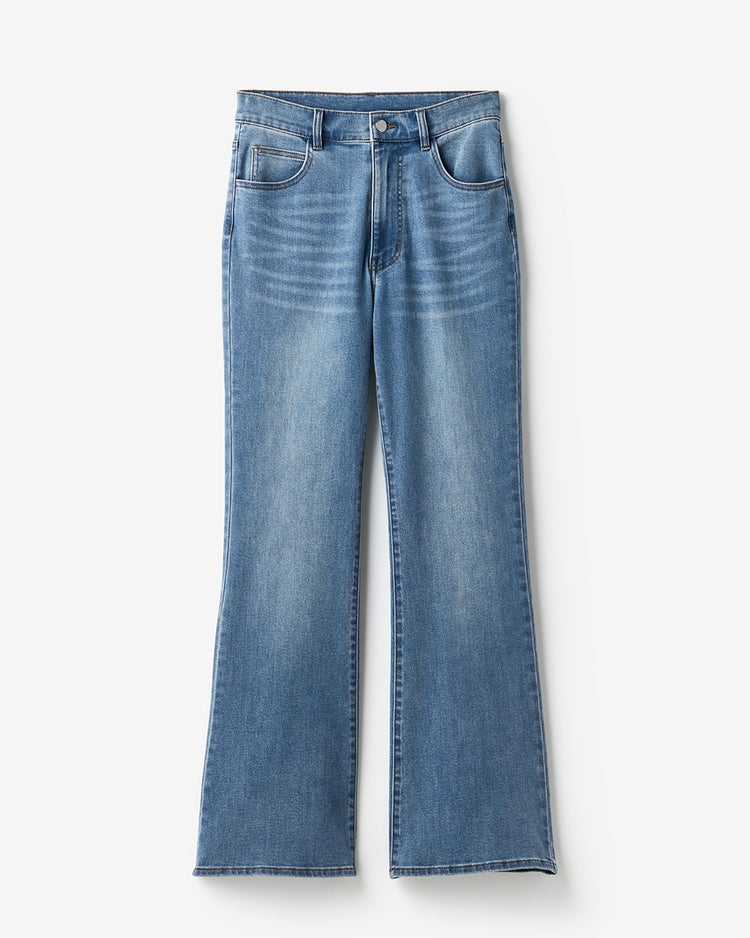 エアフレックスデニム・フレア 詳細画像 ライトインディゴ 3