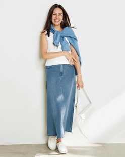 エアフレックスデニム・スカート／88cm