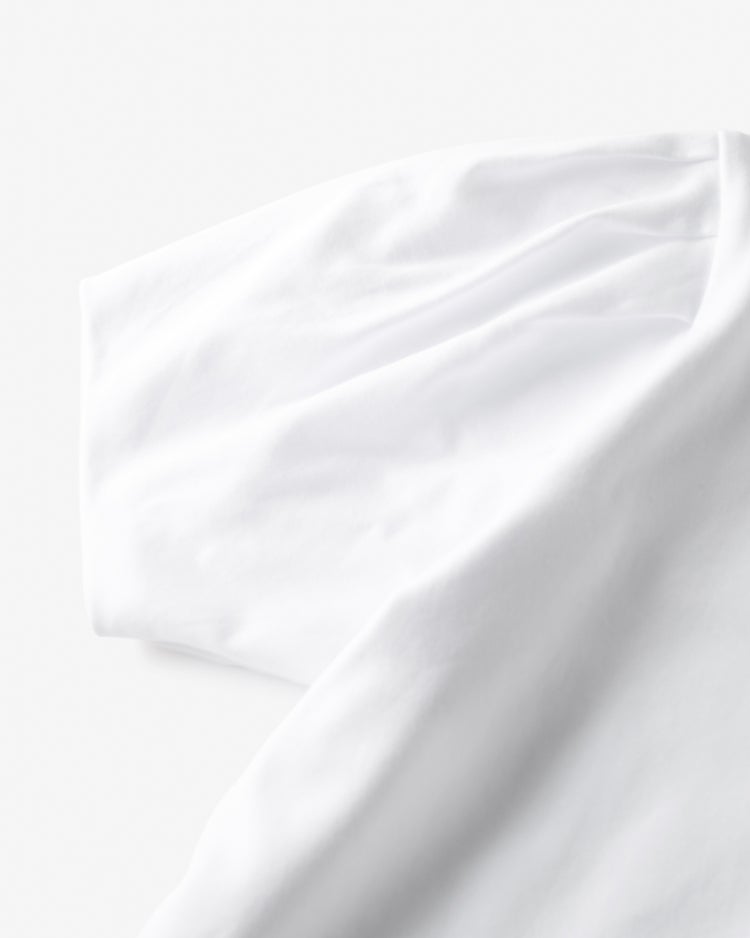 タックパフスリーブ／半袖・ドゥクラッセTシャツ 詳細画像 ホワイト 3