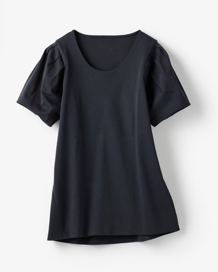 タックパフスリーブ／半袖・ドゥクラッセTシャツ 詳細画像 ミッドナイトブルー 2