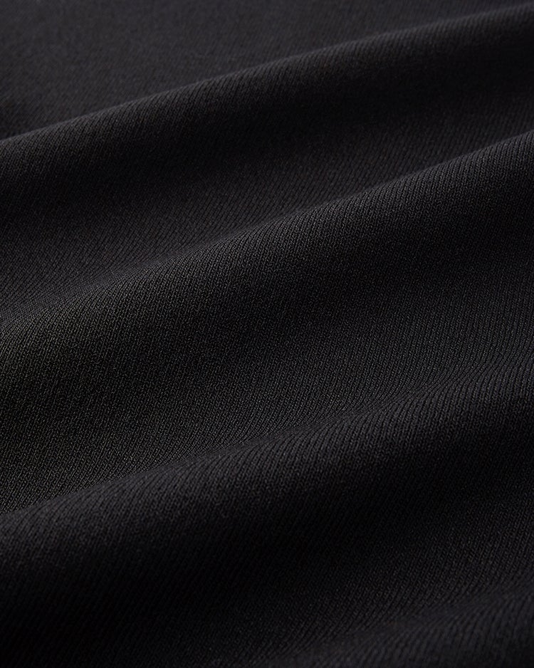 総針ニット・インナークルータンク 詳細画像 ブラック 2