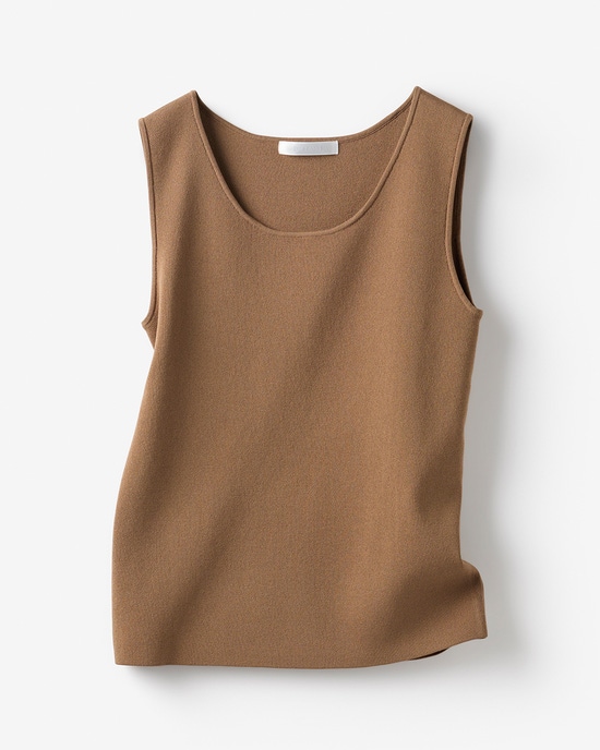 総針ニット・インナークルータンク