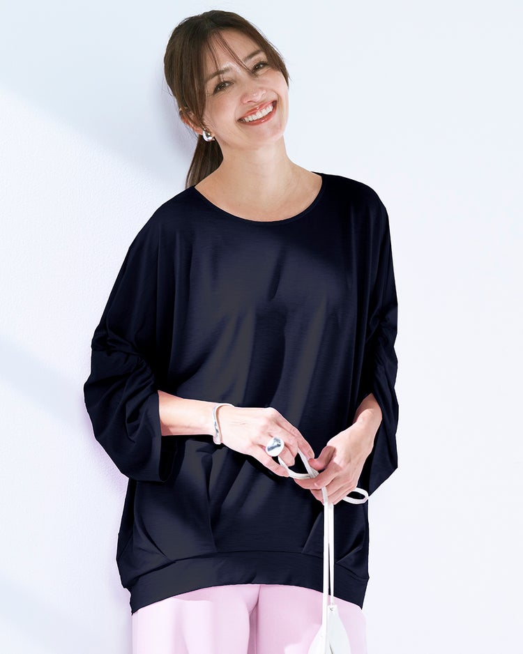 UVスラブ・ドルマンタックプルオーバー 詳細画像 ネイビー 1