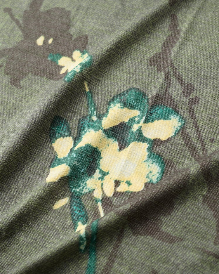 UVスラブ・ドルマンタックプルオーバー 詳細画像 グレー&times;グリーン 2