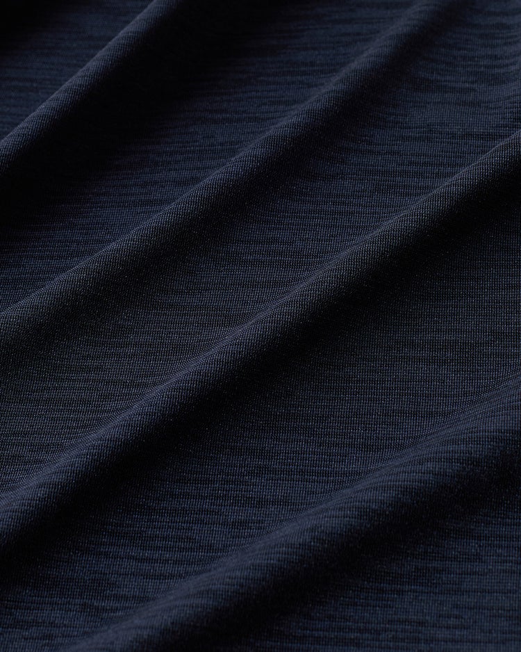 UVスラブ・パフ袖ギャザートップス 詳細画像 ネイビー 2