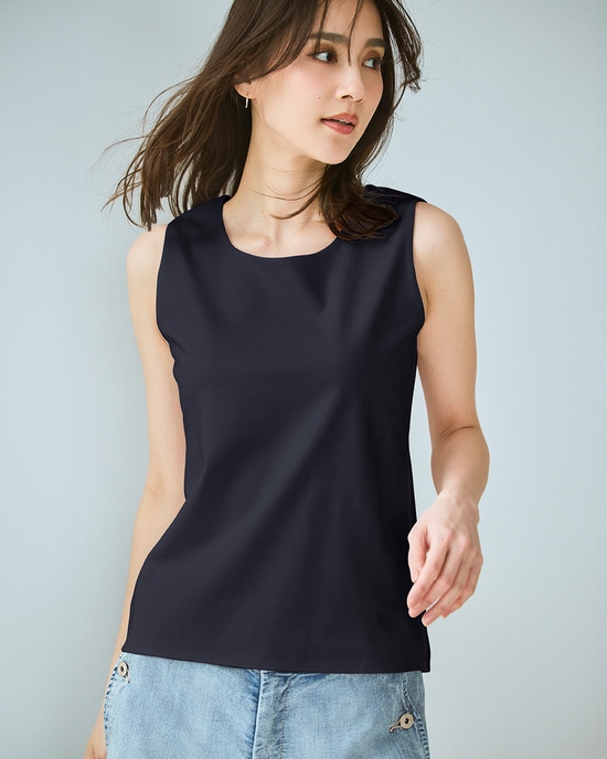 クルーネック／ノースリーブ・ドゥクラッセTシャツ