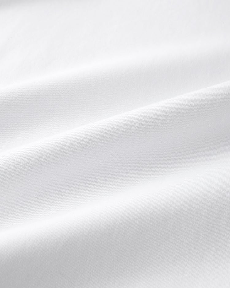 Vネック／5分袖・ドゥクラッセTシャツ 詳細画像 ホワイト 3