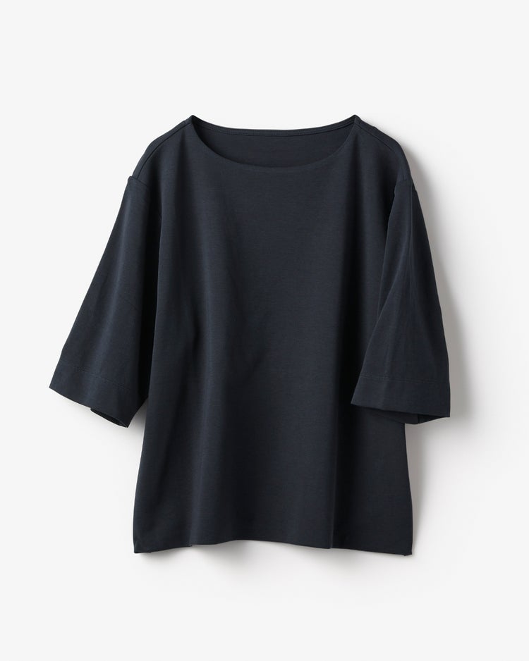 ワイドフォルム／5分袖・DoT 詳細画像 ミッドナイトブルー 2