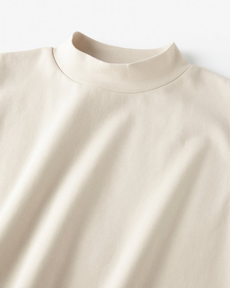 ハイネック／ノースリーブ・ドゥクラッセTシャツ 詳細画像 ライトグレー 3