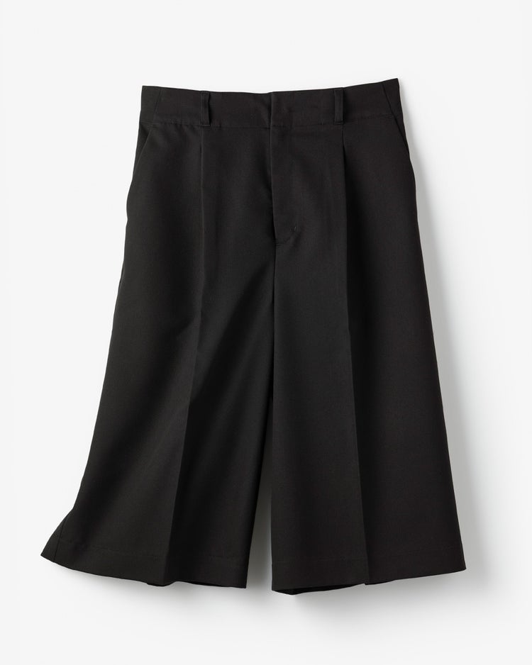 ドライタッチツイル・ハーフパンツ 詳細画像 ブラック 2