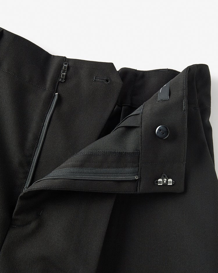 ドライタッチツイル・ハーフパンツ 詳細画像 ブラック 3