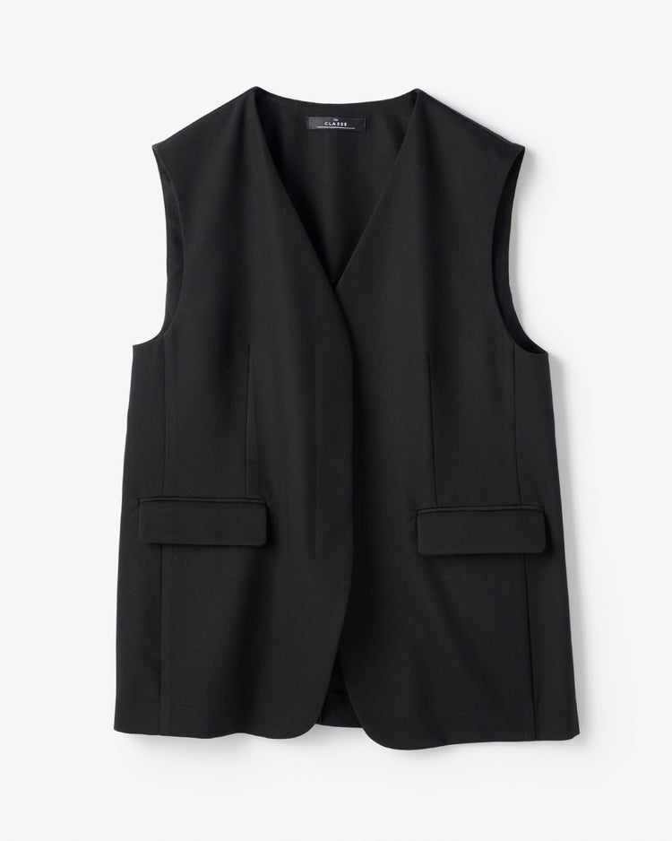 ドライタッチツイル・ボタンジレ 詳細画像 ブラック 2