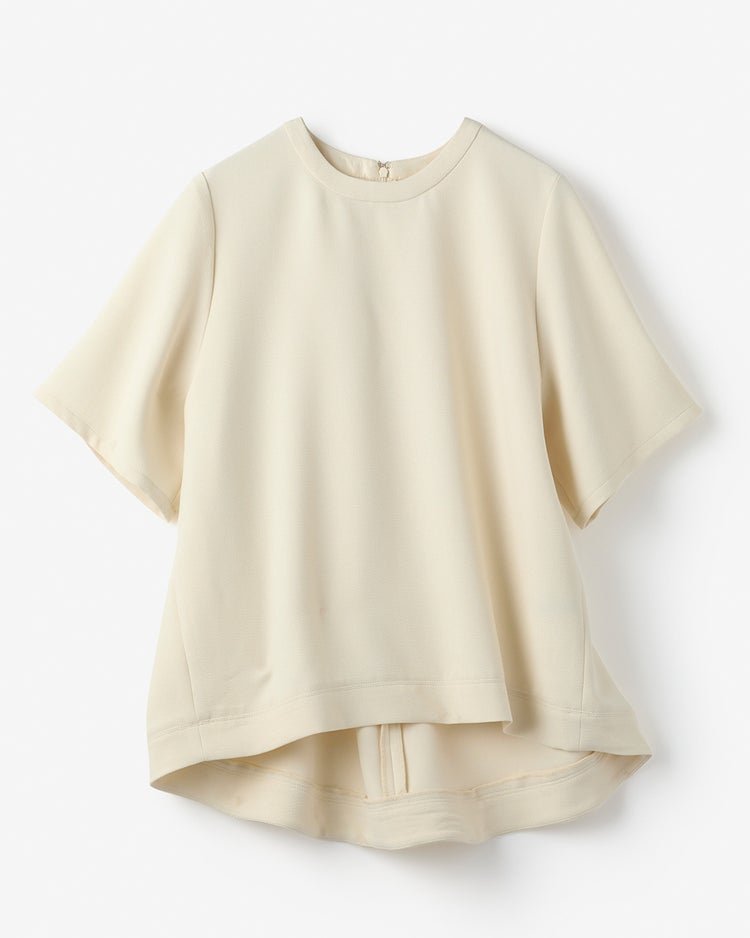 リネンライク・フォルムブラウス 詳細画像 アイボリー 2